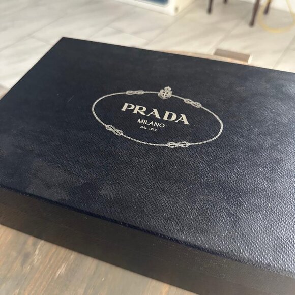 PRADA black Patent Spike Heels Size 7 - Picture 4 of 4